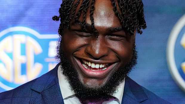Will Anderson Jr. at 2022 SEC Media Days